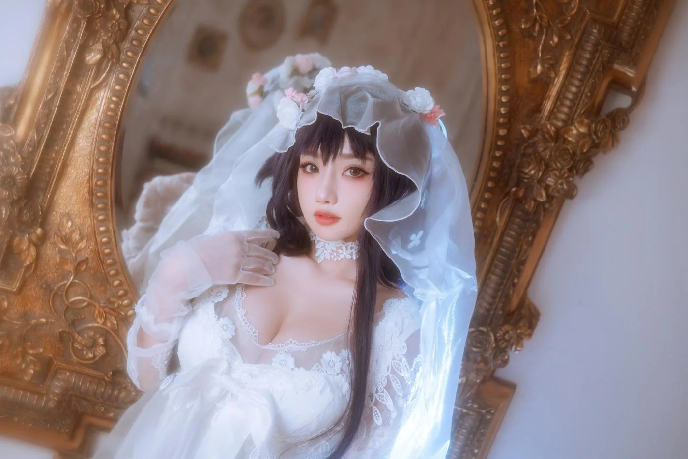 鬼畜瑶在不在w – NO.51 57婚纱 [35P]插图9